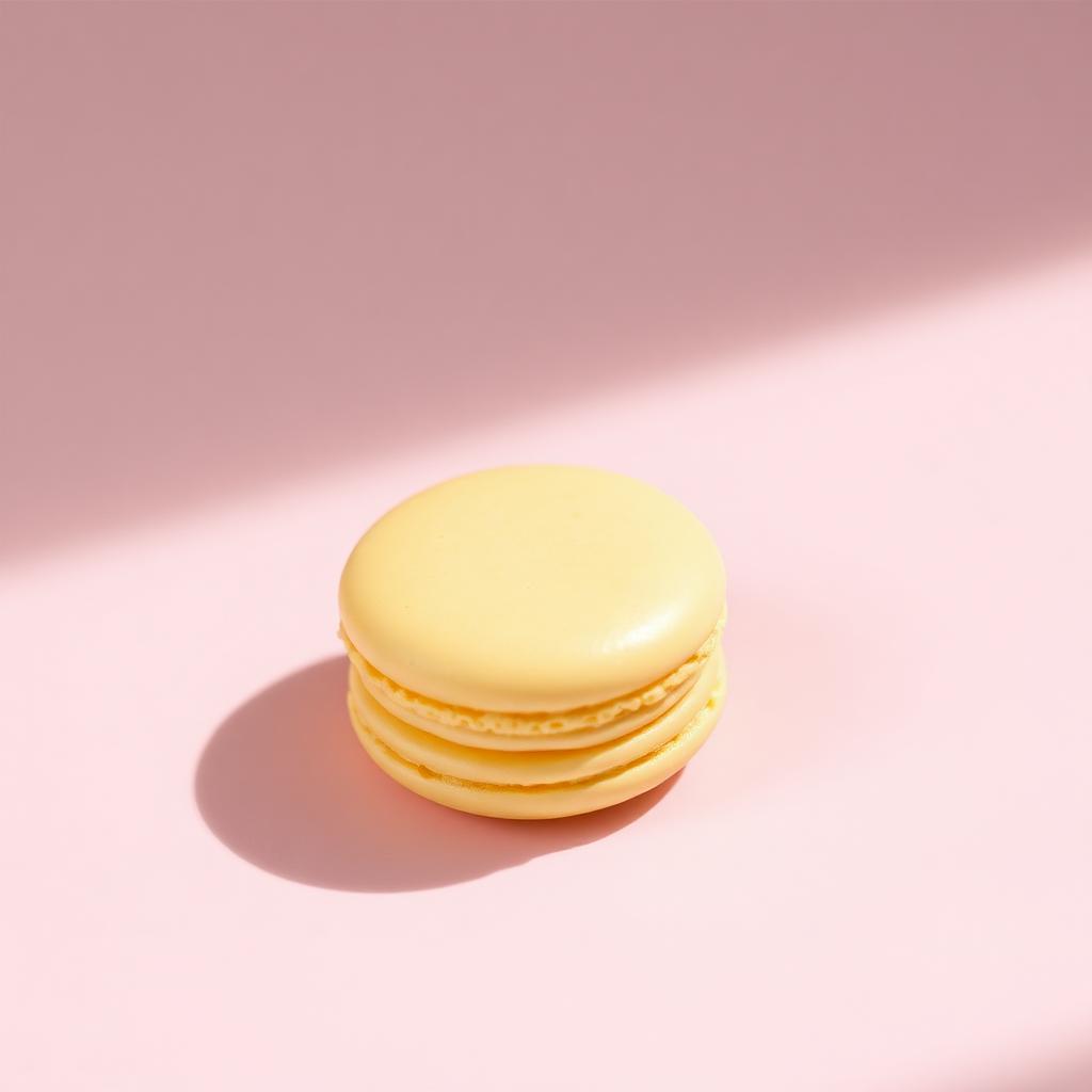 Lemon macaron
