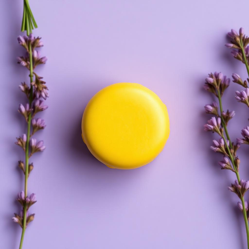 Yuzu Blossom macaron